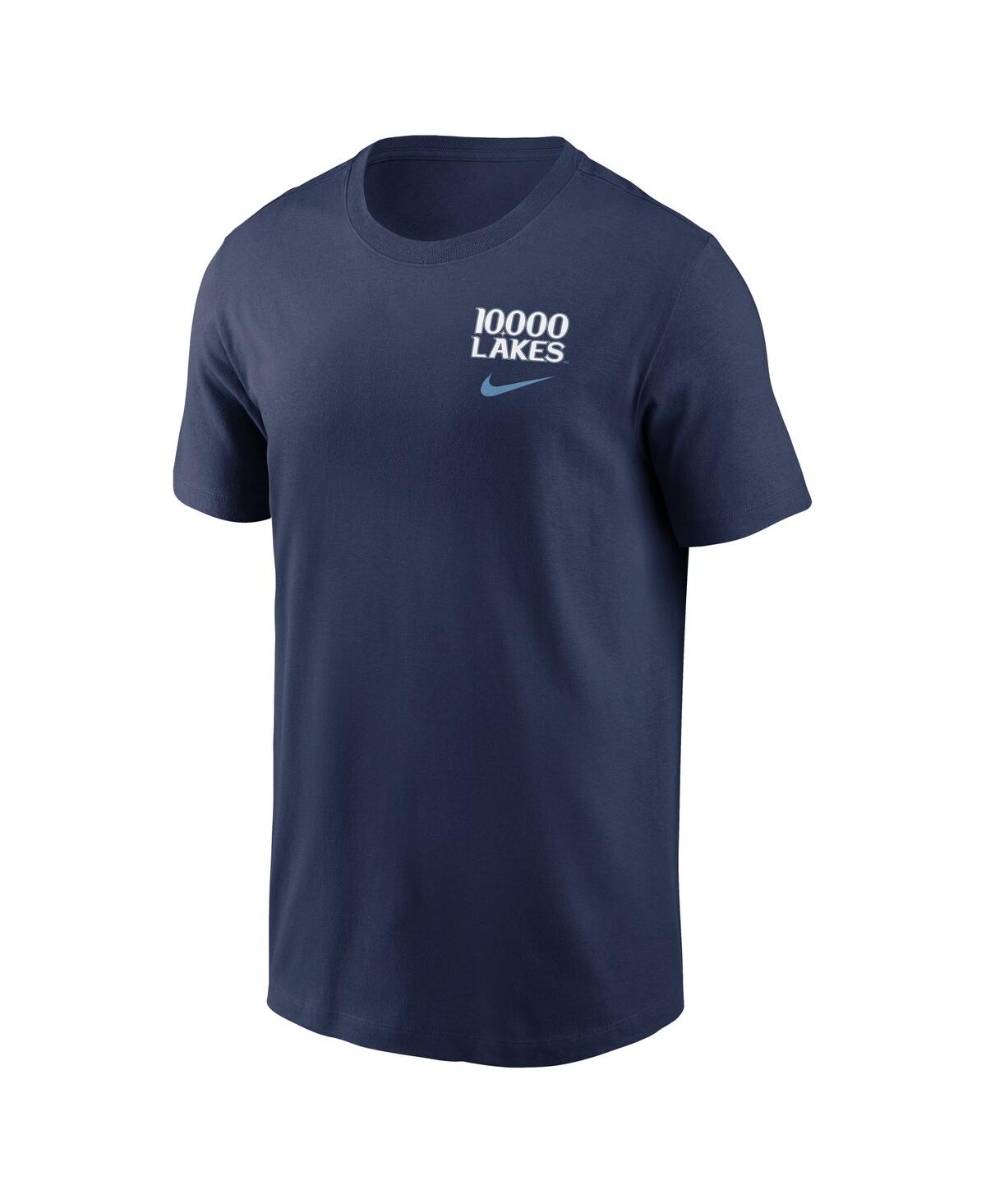 Nike Men'sâ Navy Minnesota Twins 2025 City Connect T-shirt In Blue