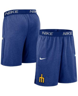 Nike - Men's Royal Seattle Mariners Authentic Collection City Connect Performance Knit Shorts