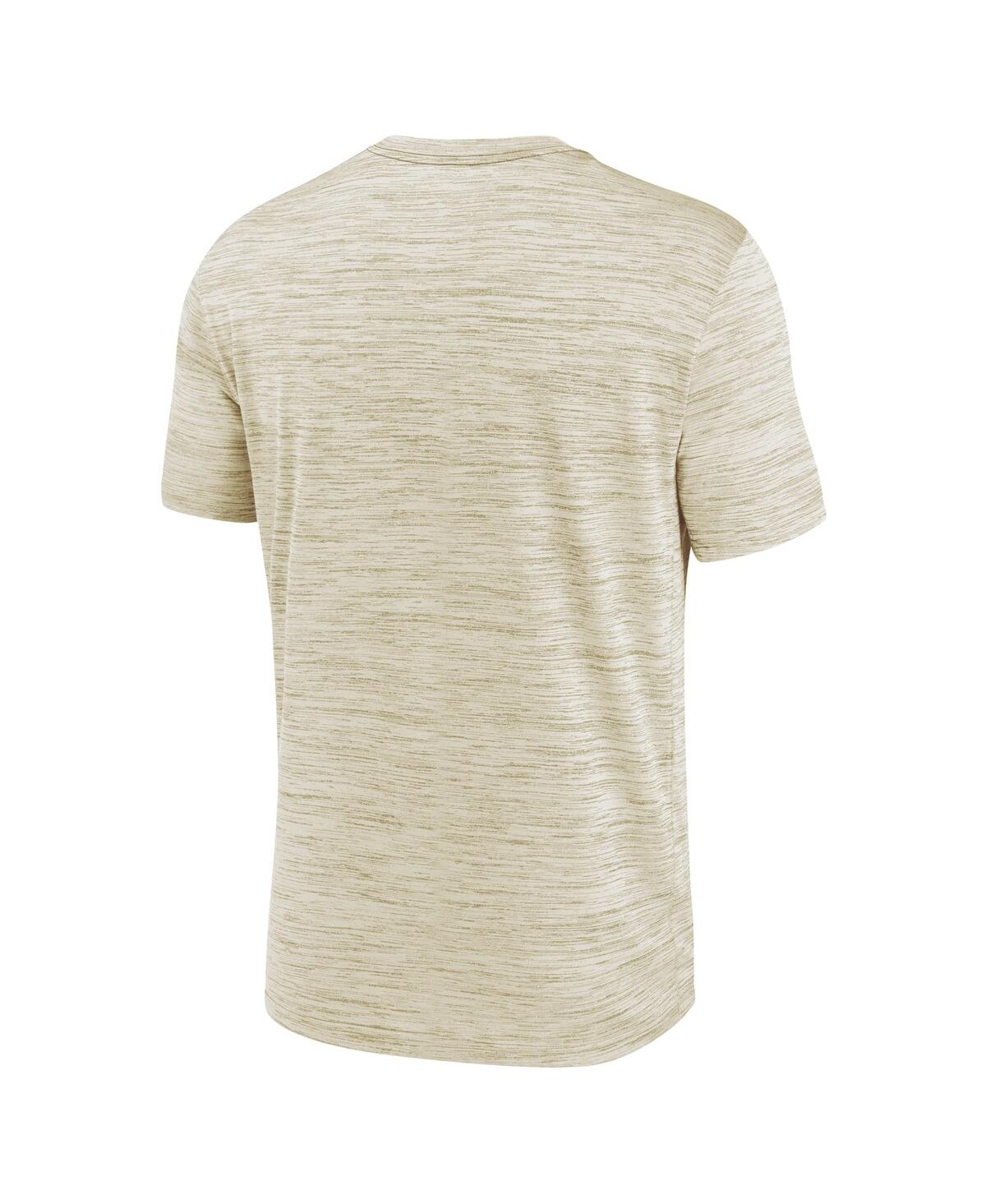 Nike Men's Cream Los Angeles Angels 2025 City Connect Authentic Collection Velocity Performance T-shirt In Gold