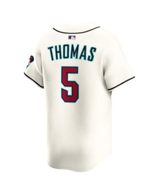 Men's Alek Thomas Cream Arizona Diamondbacks Home Limited Player Jersey