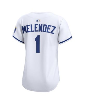 Women's MJ Melendez White Kansas City Royals Home Limited Jersey