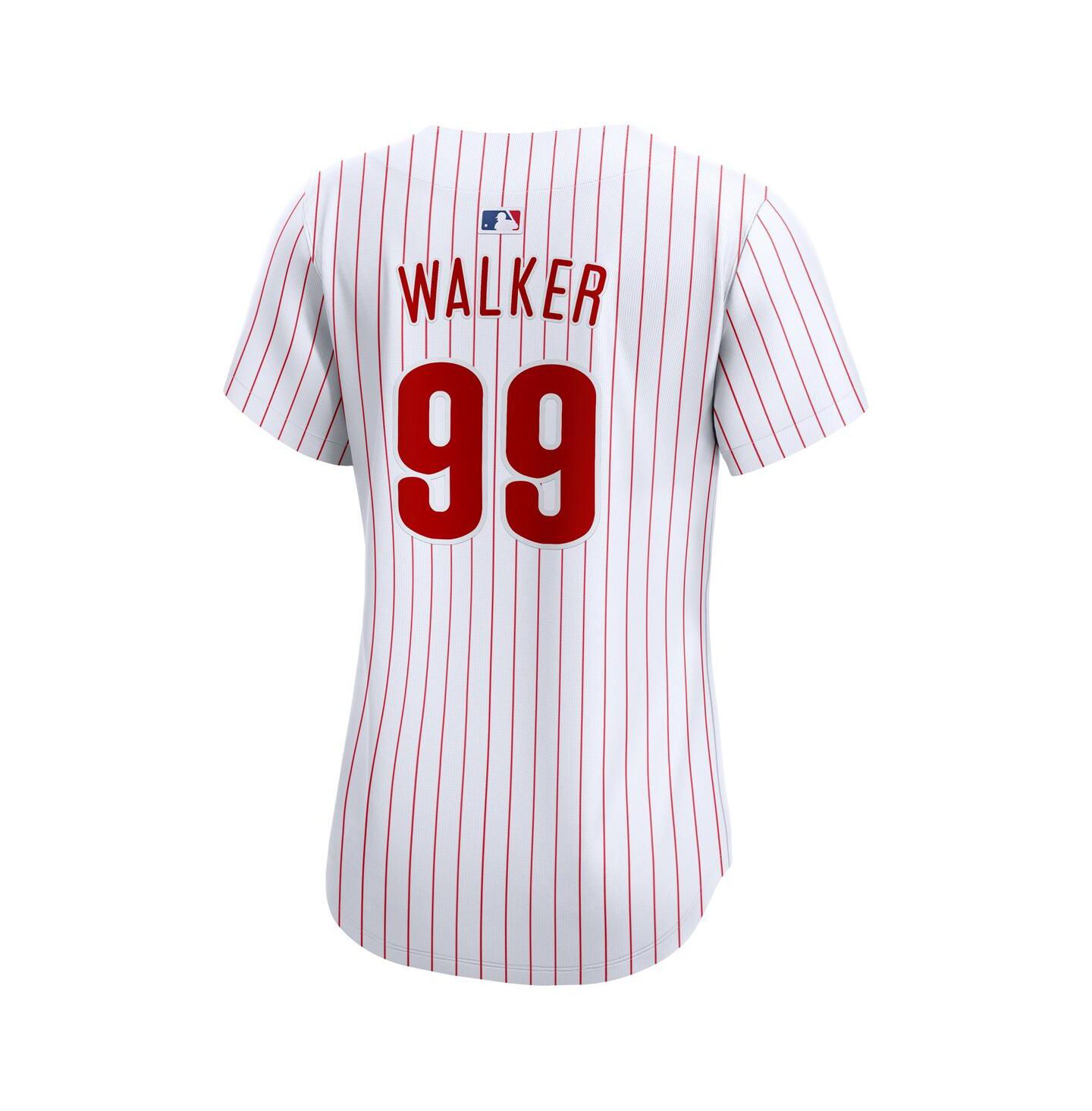 Женский топ Nike Taijuan Walker White Philadelphia Phillies Home Limited Jersey — фото 3