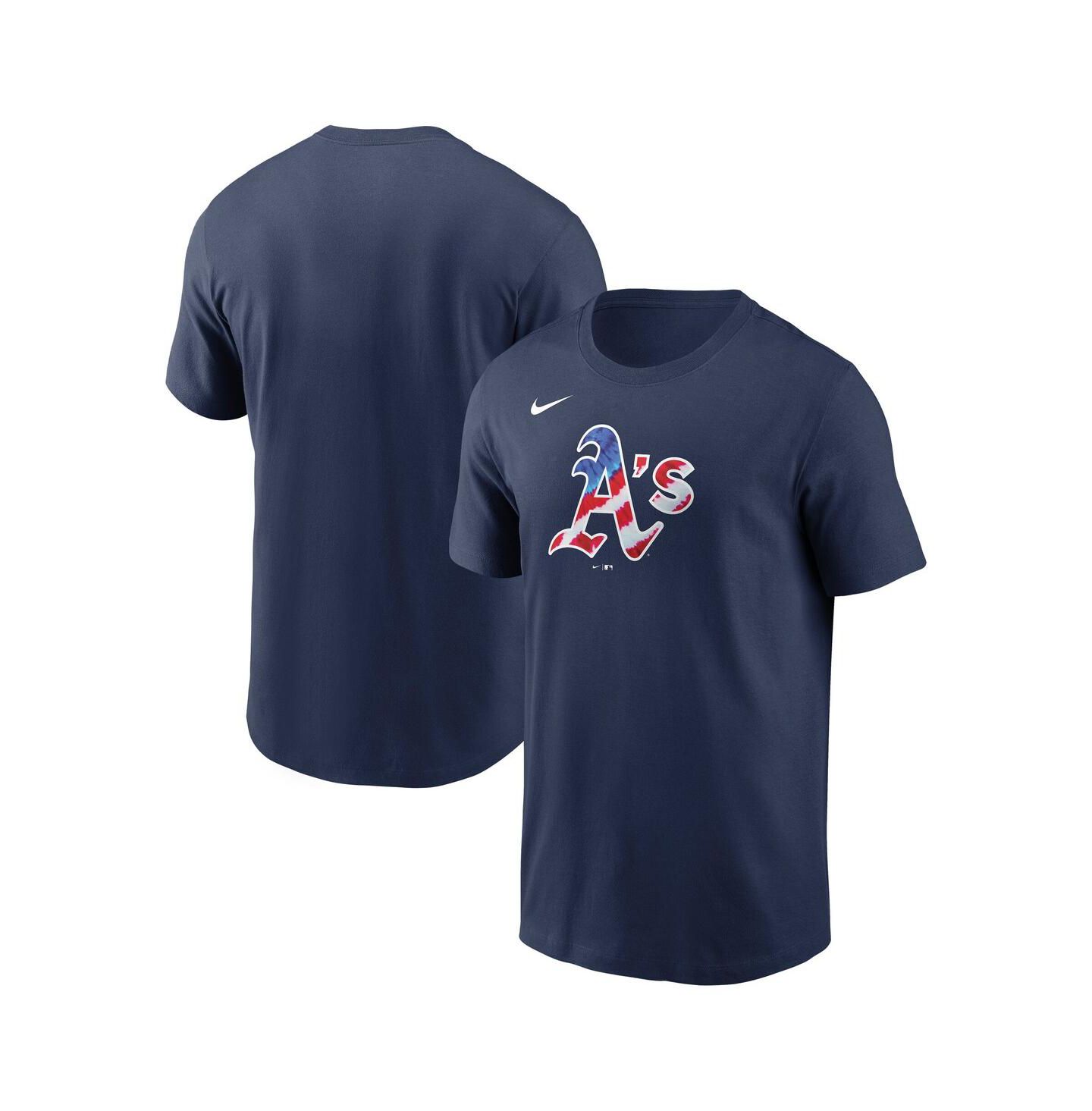Мужская футболка Nike Navy Athletics Americana — фото 1