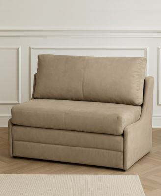 43.5" Polyester Avery Fremont Convertible Loveseat Sleeper, Created for Macy's
