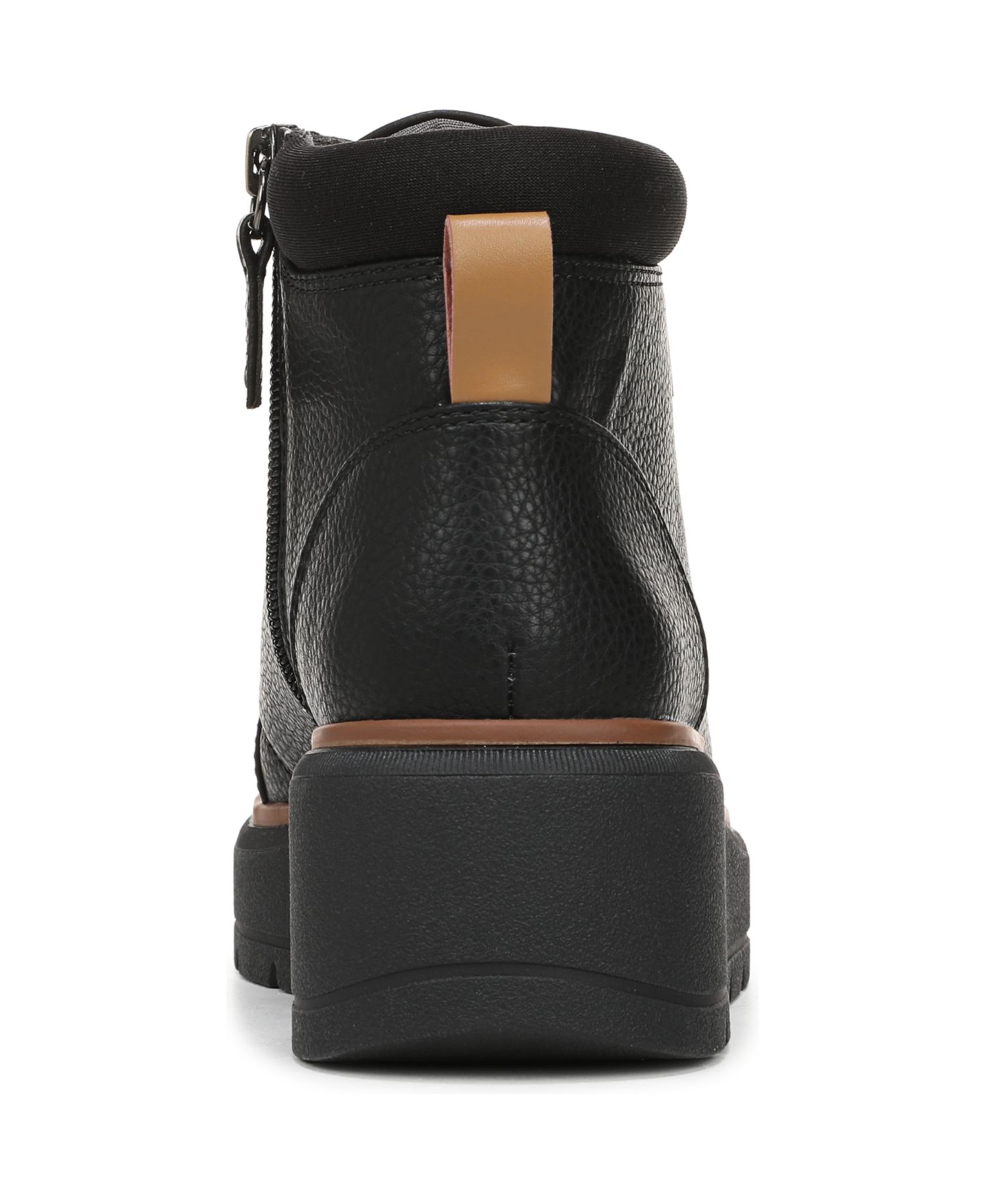 Женские ботинки Dr. Scholl's Nice Day Max Alpine Wedge Water Resistant Booties, цвет: Чёрный / Чёрная искусственная кожа — фото 3
