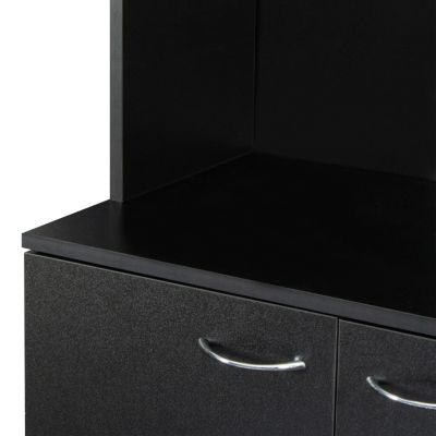  Tall Wardrobe & Kitchen Cabinet (6-Doors, 1-Shelf, 1-Drawer