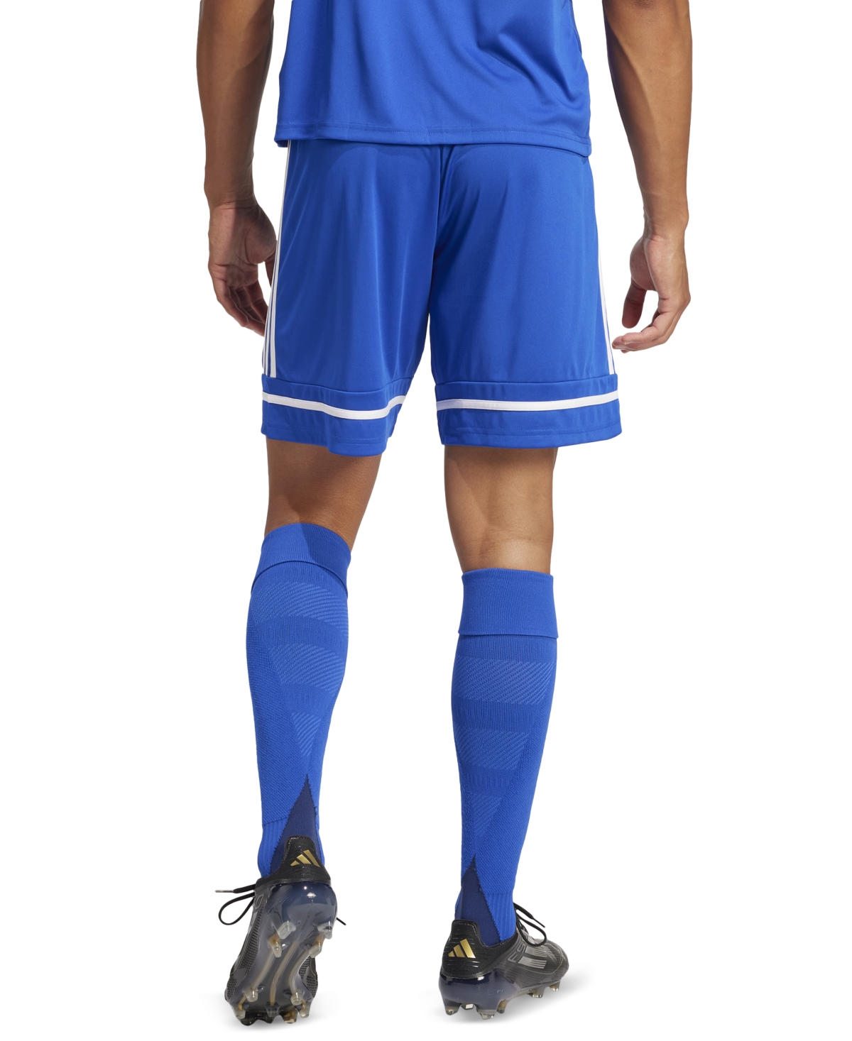 Adidas Originals Men's Regular-fit Squad 25 Logo Shorts