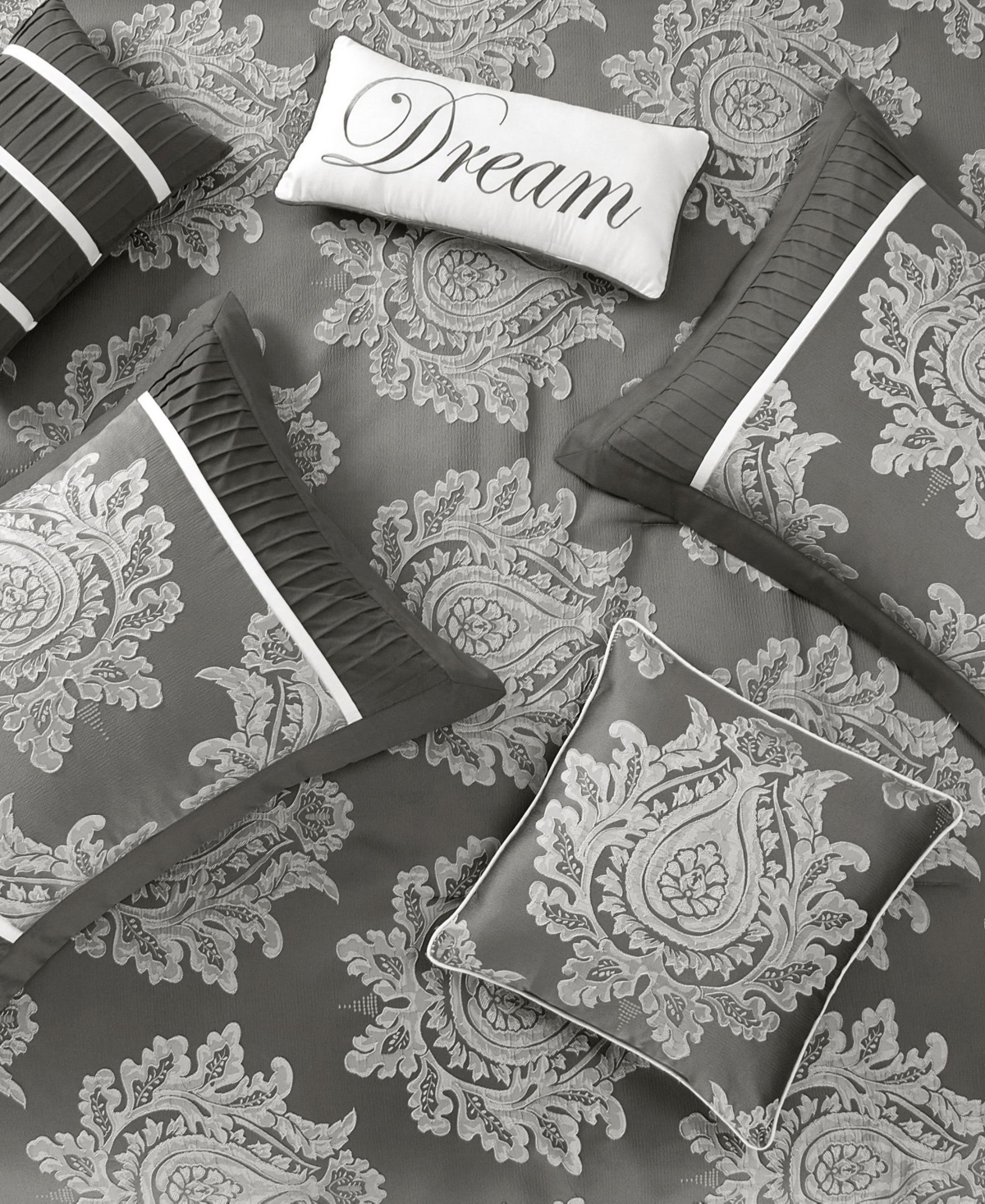 Stratford Park Therese Damask 7-pc. Comforter Set, King