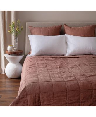 French Linen Quilted Set - Euro