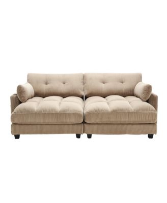 Streamdale Sleeper Sofa Couch Bed,Oversized Chaise Lounge Chair Cozy Cloud Couch