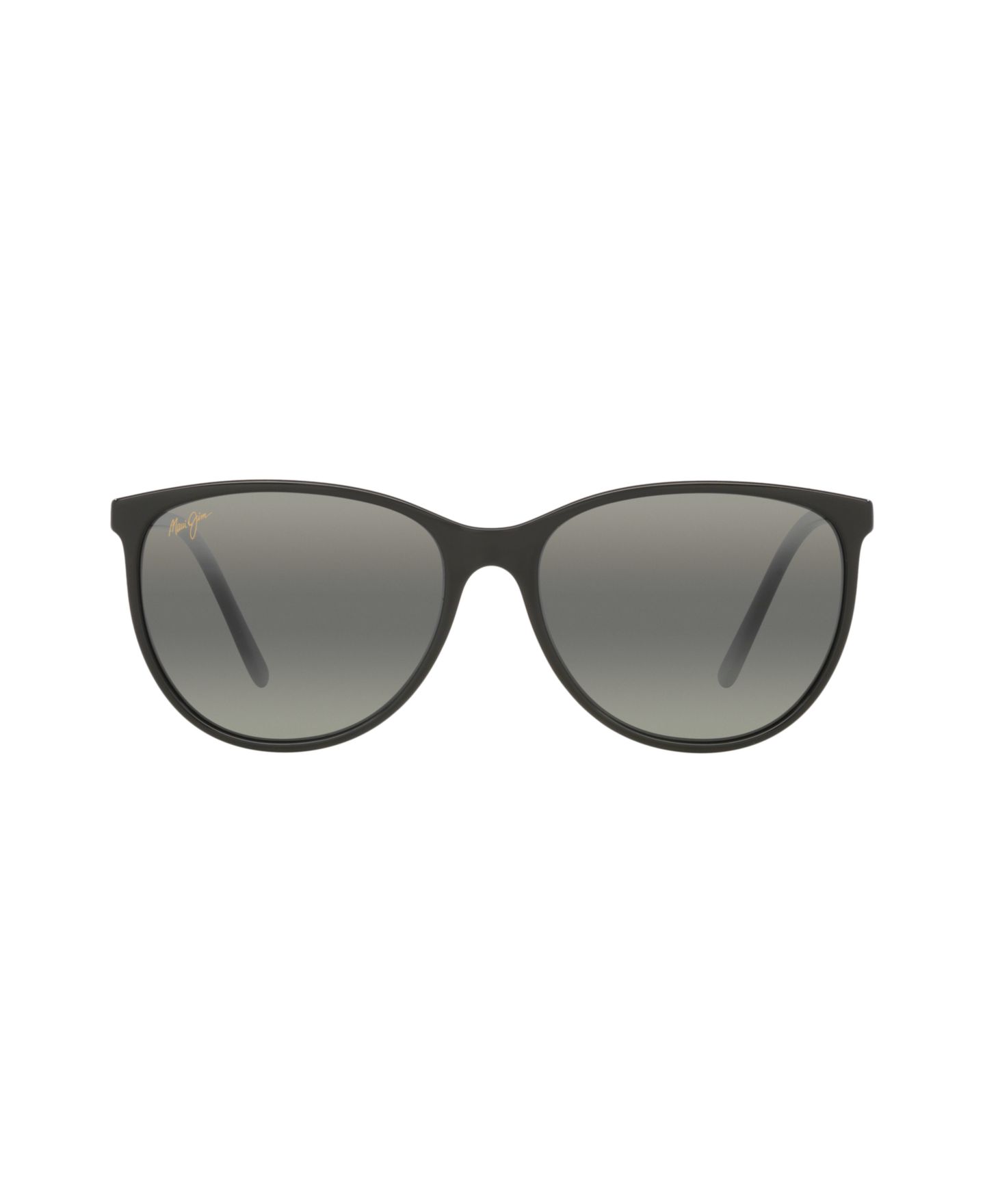 Женские солнцезащитные очки Maui Jim Ocean Polarized Sunglasses, MJ000781, цвет: Чёрный блестящий — фото 2