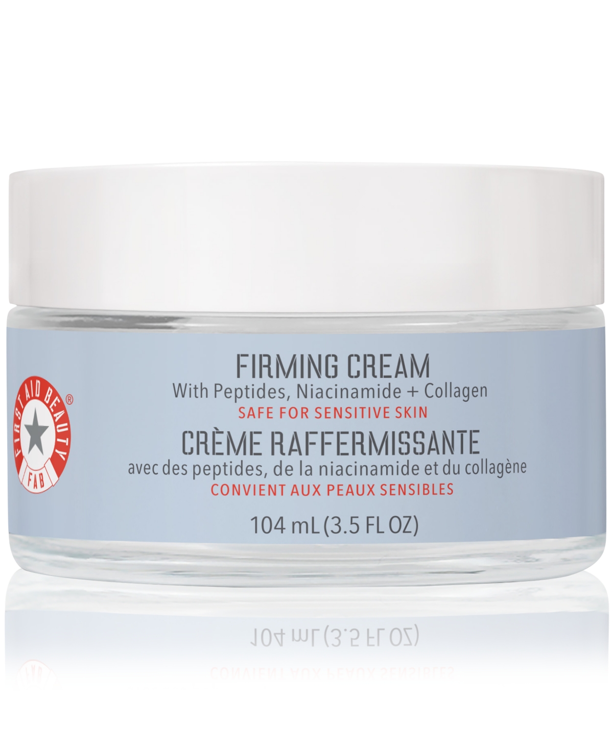 Firming Cream With Peptides, Niacinamide + Collagen, 3.5 oz.