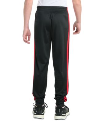 Boys 8-20 Elastic-Waistband 3-Stipe Tricot Jogger Pants