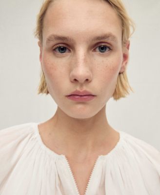 Women's Gathered Semi-Transparent Jacket