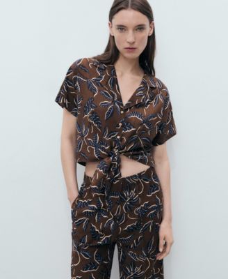Women's Printed Culotte Pants