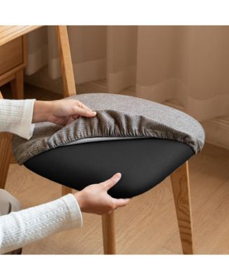 single dining chair solid oak natural wood North American FAS grade dirt-free simple elegant style