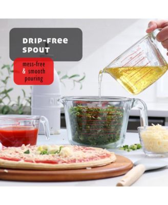 Borosilicate Glass 6-Piece Liquid Measuring Cup Set – Dishwasher, Microwave & Oven Safe