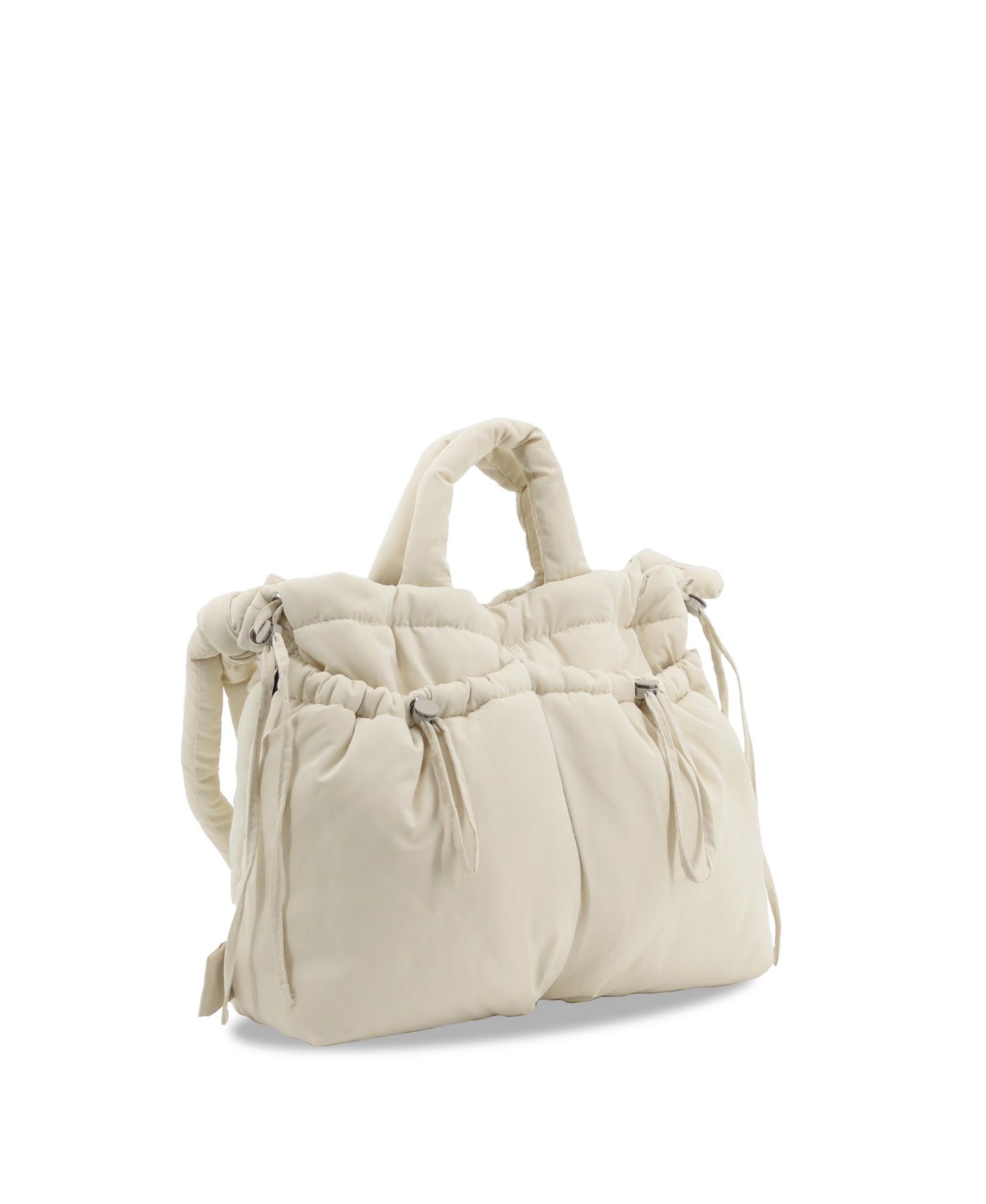 Сумка J World Puffy Convertible Tote with Adjustable Handles and Spacious Compartments, цвет: Бежевый — фото 3