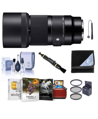 70mm f/2.8 DG ART Macro Lens for L Mount, Bundle with ProOptic 49mm Filter Kit, Lens Cleaner, Lens Wrap, Cleaning Kit, Lens Cap Tether, Mac