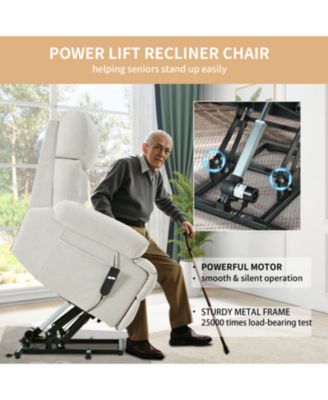 Streamdale 1 piece   Electric Oversized Recliner Chair