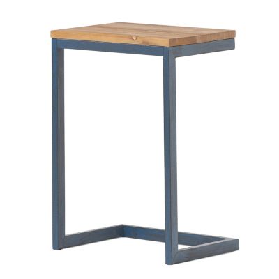 Streamdale Versatile Firwood & Iron Antique Accent Table (Choose Size)