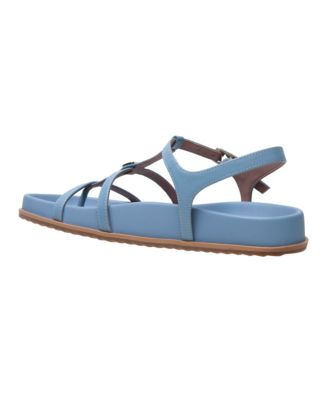 LILITH Women's Leather Footbed Sandals