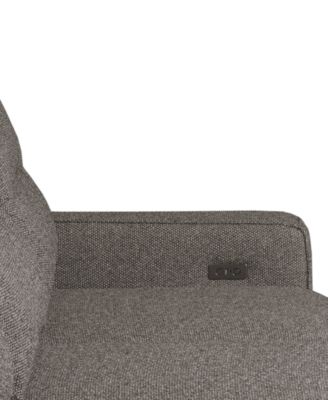 Frandlyn 3-Pc. Fabric Power Sliding Sofa, Exclusively at Macy's