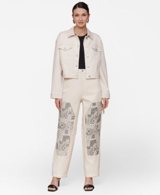 Women's Heart Inset Trucker Jacket