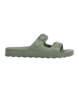 Women's Duo Day Slide Round Toe Flat Sandals