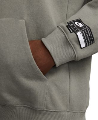 Men's Air Fleece Roomy-Fit Logo-Print Hoodie