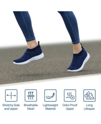 Women's Casual Slip On Sneakers with Breathable Mesh