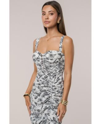 Women's Florine Print Midi Dress