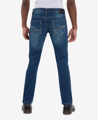 Men's Modern Fit Saddle Stitch Jeans
