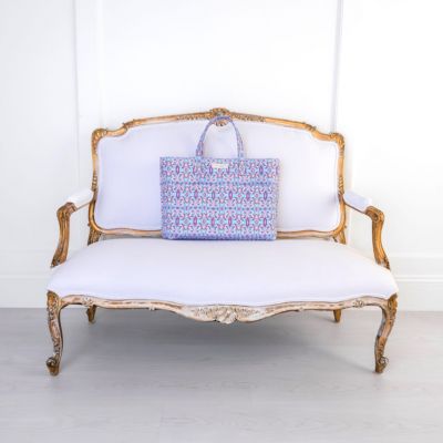 Patterned Quilted Tote Bag