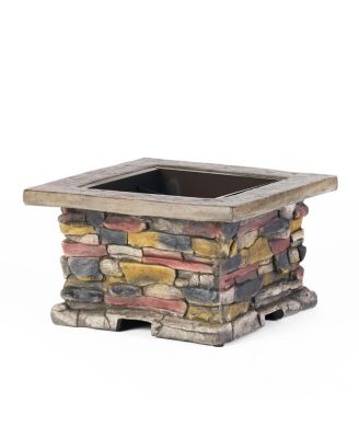 Stonewall 28" Square Fire Pit: Warmth And Style For Your Backyard