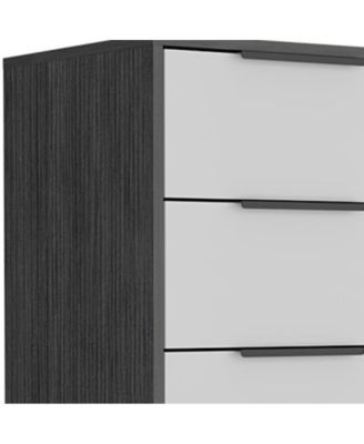 Five Drawer Standard Chest for Bedroom Storage and Clothes Organization