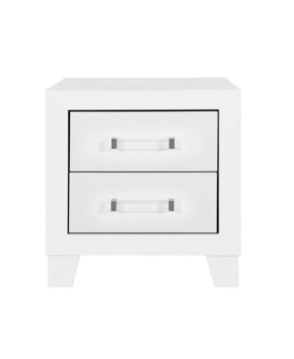 Nightstand with Drawer – Compact Bedside Table for Storage