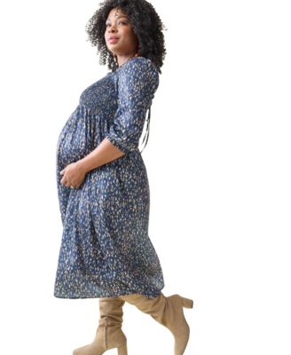 Maternity Ingrid + Isabel Breeze Midi Dress