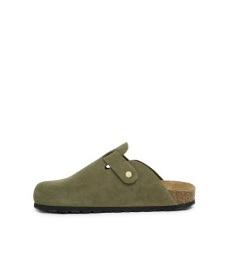 Stud Buckle Strap Clog