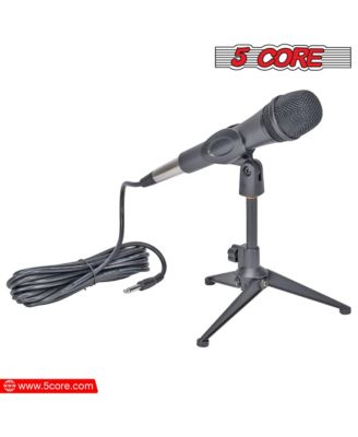 Microphone Clip Holder 2 Pieces with Screw Adapters 5/8 to 3/8 Inch