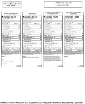 Tea Tray 9 Piece Gift Basket