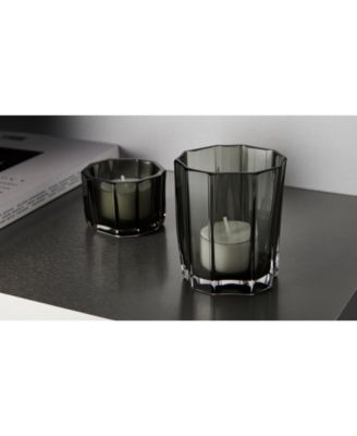 Reed Crystal Votive Holder, Medium