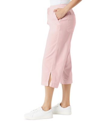 Women's Blaine Pull-On Cotton Cropped Pants