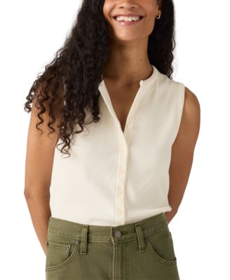 Women's Rory Sleeveless Button-Up Top