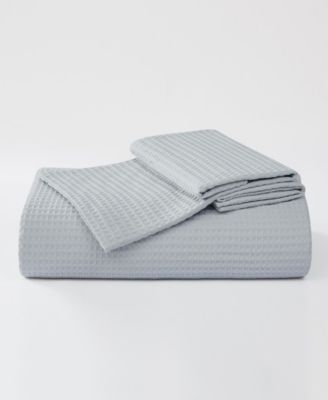 Heritage Cotton Waffle 3-Pc. Duvet Cover Set, King