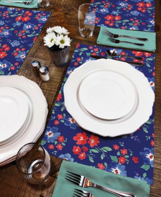 Freedom Flowers Premier Fabric Placemats, Set of 4