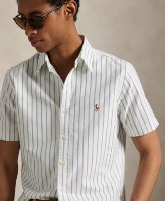 Men's Classic-Fit Striped Oxford Shirt