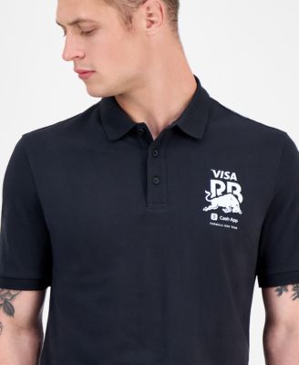 Men's Core Fanwear Relaxed Fit Short Sleeve Sponsor Logos Polo Shirt