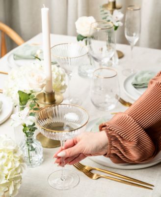 Rocher Martini Glasses, Set of 4, 9.5 Oz