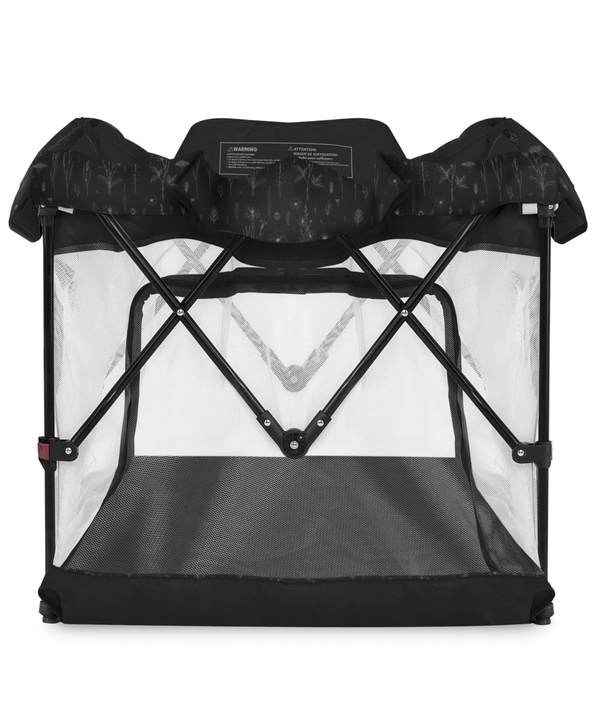 Dream On Me Ziggy Square Playpen with Canopy, Pink